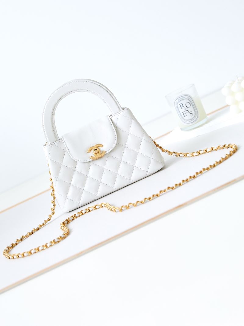 Ch**el top handle bags